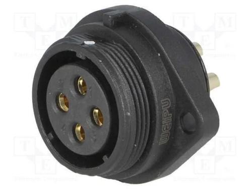Tomada, SP21, fêmea, PIN: 4, IP68, 30A, solda, 50.