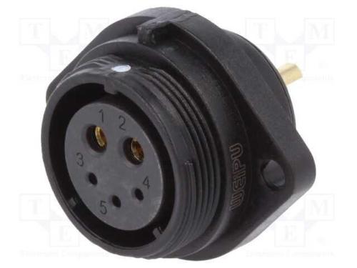 Tomada, SP21, fêmea, PIN: 5(2+3), IP68, 5A,30A, s.