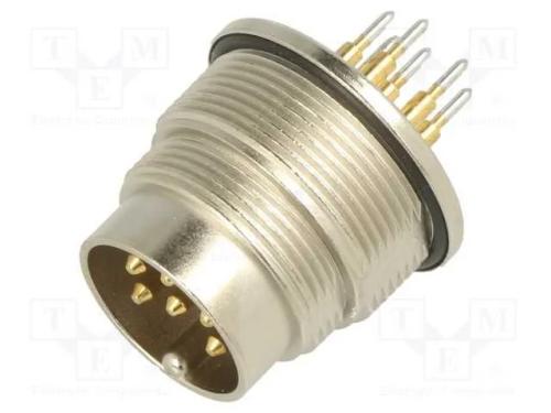 Conector: M16, Tomada, Macho, Tht, Pin: 6, 5a, 30.