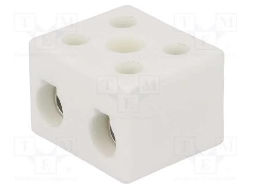 Bloco terminal, terminal parafusado, 16mm2, 450V,.