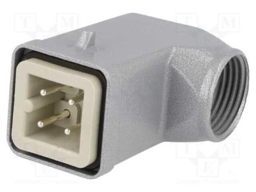Conector: HDC, ficha, macho, EPIC KIT, PIN: 4, 3+.