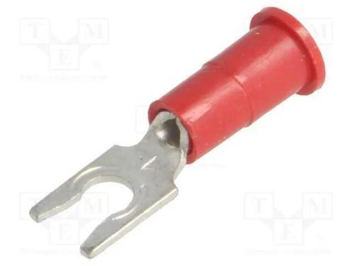 Terminal: terminal forquilha, M3,5, : 3,66mm, cer.