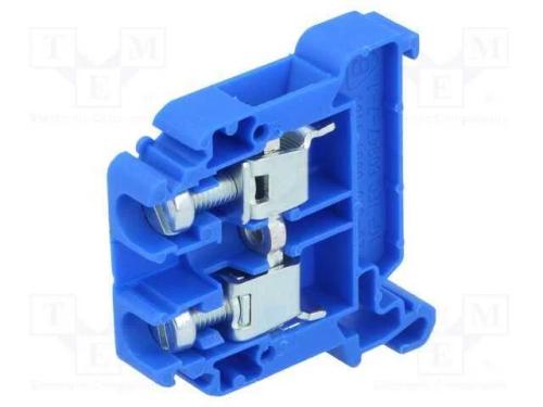 Conector: de carril, 0,5÷10mm2, faixas: 1, braçad.