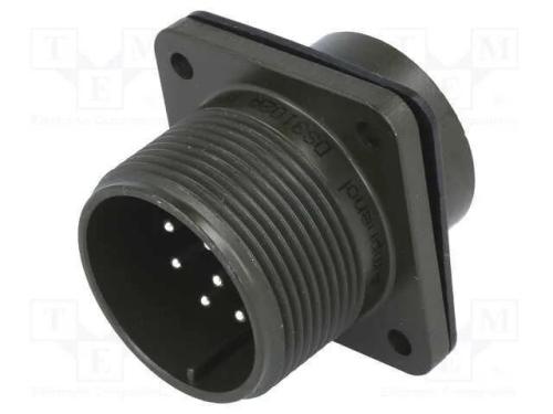 Conector: redondos, tamanho 18, MS/DS, liga de al.