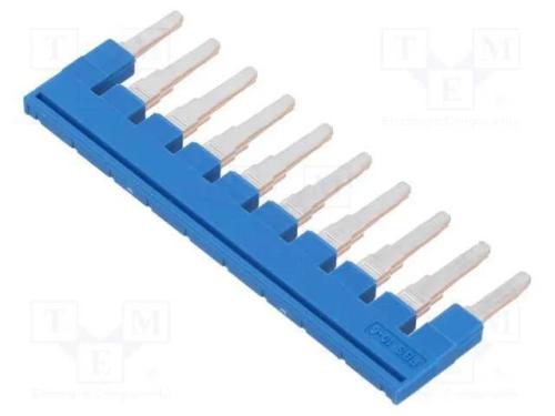 Ponte de Pino, Faixas: 10, Azul, Larg: 6mm, Ul94v-0