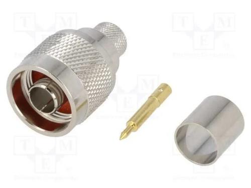 Ficha, N, macho, simples, H1000, cerrar, dourado