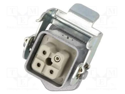 Conector: HDC, ficha, fêmea, EPIC KIT, PIN: 4, 3+.