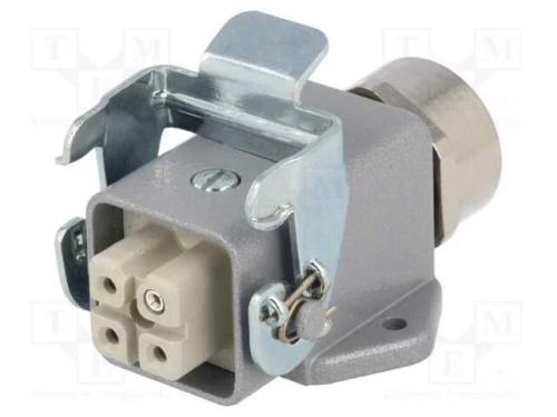 Conector: HDC, ficha, fêmea, EPIC KIT, PIN: 4, 3+.