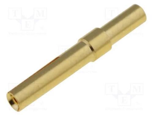 Contacto, fêmea, dourado, 0,25÷0,52mm2, 24AWG÷20A.