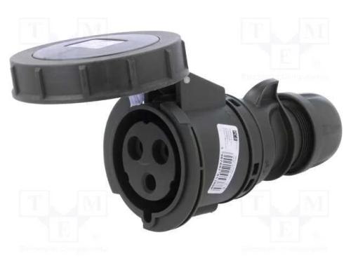 Conector: de alimentação AC 3 fases, tomada, fême.