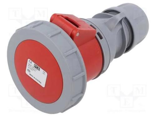 Conector: de alimentação, tomada, fêmea, 32A, 415.