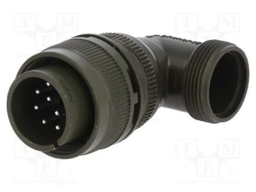 Conector: redondos, tamanho 18, MS/DS, liga de al.