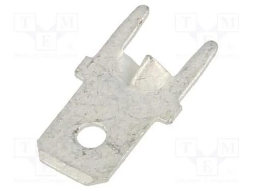 Conetor: plano, 5,2mm, 0,5mm, fêmea, THT, latão, .