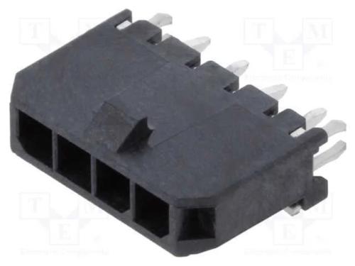 MicroFit 3.0 SR Vert TH Clip Tin 4Ckt