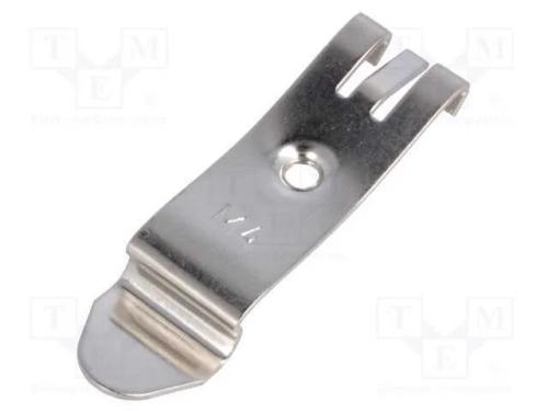 Trinco de fixação, Larg: 14mm, TS35, Rosca: M4, t.