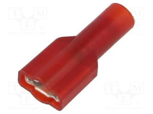 Conetor: plano, 6,4mm, 0,8mm, macho, cerrar, com .