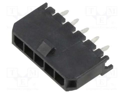 MicroFit 30 SR Vert TH Peg 15Au 5Ckt