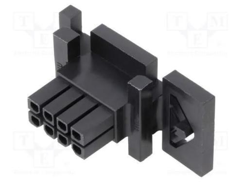 Microfit 3.0 Floating Receptacle 8 Ckt