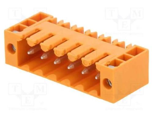 Bloco terminal separável, 3,5mm, faixas: 6, simpl.