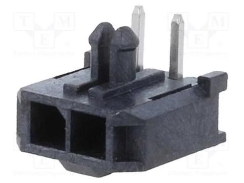 Ficha, Fio-Placa, Fêmea, Minitek Pwr 3.0, 3mm, Pin: 2, -40÷105c