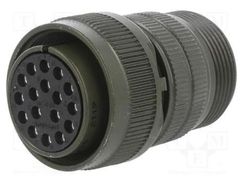 Conector: redondos, tamanho 20, MS/DS, liga de al.