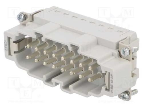 Conector: HDC, inserto de contatos, macho, EPIC H.