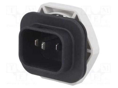 Conector: de alimentação, conectores 4,8x0,8mm, m.