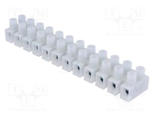 Bloco terminal, terminal parafusado, 0,5÷4mm2, 45.