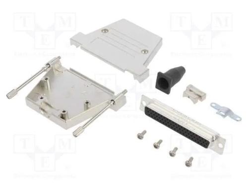 D-Sub HD, PIN: 62, fêmea, simples, solda, com cab.
