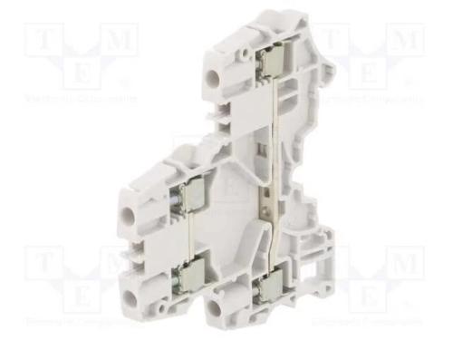 Conector: de carril, SNK, 0,2÷4mm2, faixas: 2, br.