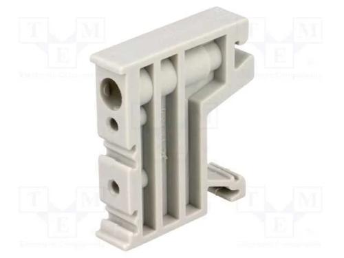 Suporte, cinzenta, Larg: 10mm, poliamida, TS35, -.