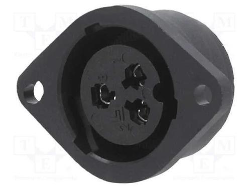 Conector: redondos, 690, 250V, PIN: 3, tomada, fê.