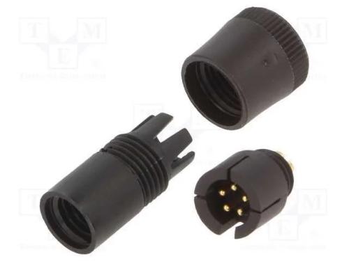 Conector: redondos, 719, 60V, PIN: 5, ficha, mach.