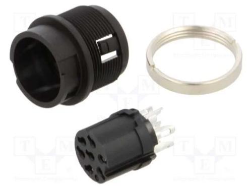 Conector: redondos, 678, 32V, PIN: 7, tomada, fêm.