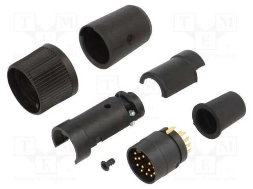 Conector: redondos, 678, 32V, PIN: 16, ficha, mac.