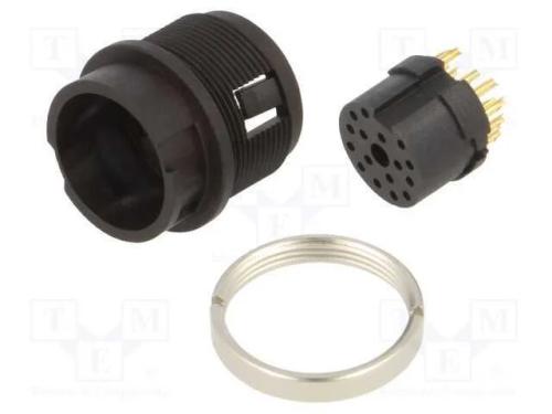 Conector: redondos, 678, 32V, PIN: 16, tomada, fê.