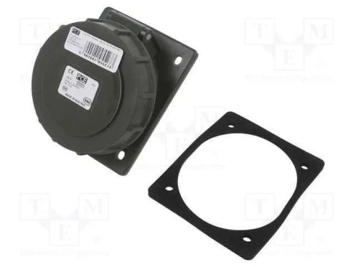 Conector: de alimentação AC 3 fases, tomada, fême.