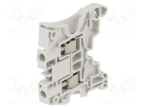 Conector: de carril, SNK, 0,2÷6mm2, faixas: 1, br.