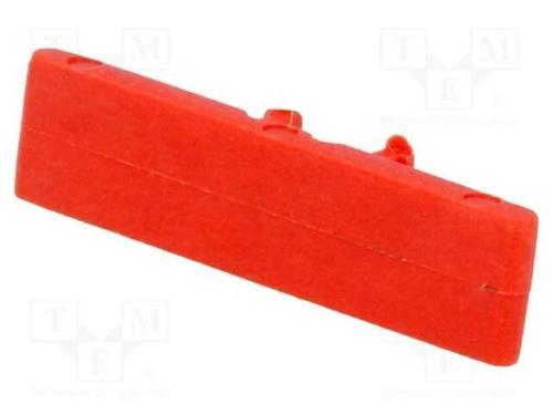 Revestimento, vermelho, Larg: 5mm, poliamida, -25.