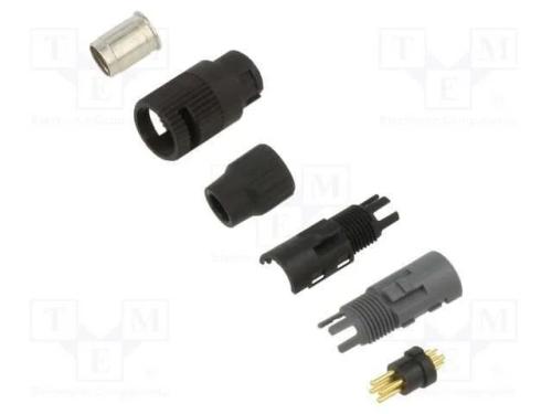 Conector: redondos, 710, 125V, PIN: 4, ficha, mac.