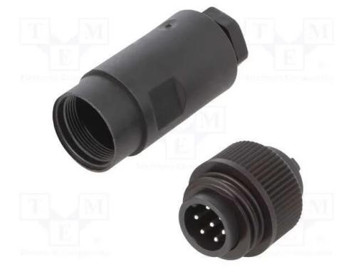 Conector: redondos, 692,693,RD24, 250V, PIN: 7, f.