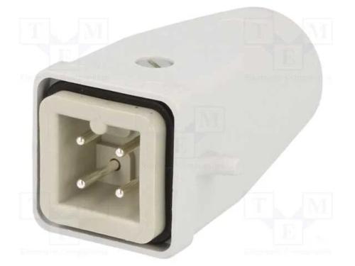 Conector: HDC, ficha, macho, EPIC KIT, PIN: 4, 3+.
