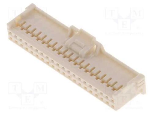 2.0 W/B Dual Grid Rcpt Hsg 40Ckt Beige
