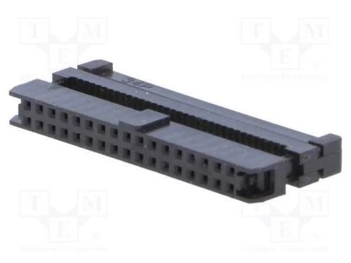Ficha, Idc, Fêmea, Pin: 34, com Aperto de Cabo, Idc, para Fita, 1mm