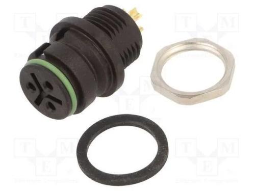 Conector: redondos, 720, 250V, PIN: 3, tomada, fê.