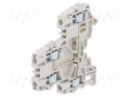 Conector: de carril, SNK, 0,2÷6mm2, faixas: 1, br.