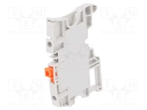 Conector: de carril, SNK, 0,2÷4mm2, faixas: 1, br.