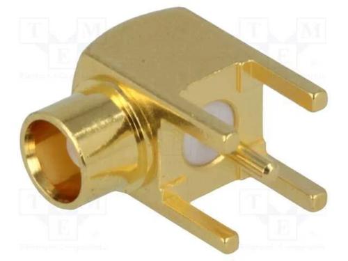 Tomada, MCX, fêmea, angulares 90, 50O, THT, PTFE,.