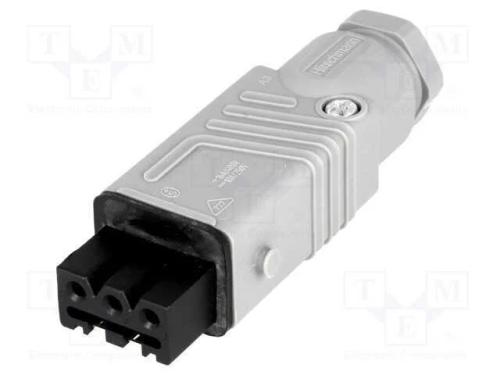 Conector: retangulares, ST, ficha, fêmea, PIN: 3,.