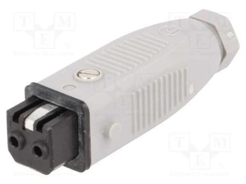 Conector: retangulares, ST, ficha, fêmea, PIN: 2,.